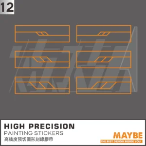 Legimaster HPPCT No.12 เทปเดินลายสำเร็จรูป High Precision Precut Carving Tape No.12
