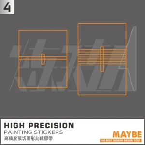 Legimaster HPPCT No.4 เทปเดินลายสำเร็จรูป High Precision Precut Carving Tape No.4