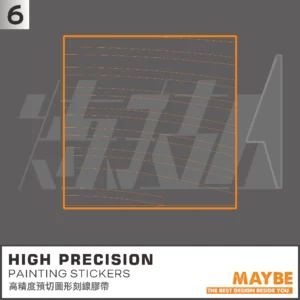 Legimaster HPPCT No.6 เทปเดินลายสำเร็จรูป High Precision Precut Carving Tape No.6