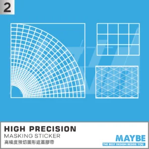 Legimaster HPPMT 02 แผ่นเทปบังพ่น High Precision Precut Masking Tape