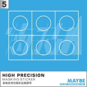 Legimaster HPPMT 05 แผ่นเทปบังพ่น High Precision Precut Masking Tape
