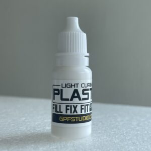 GPF FFFW  น้ำยาประสานรอย Light Curing Plastic (White)