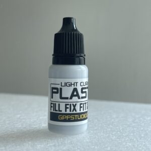GPF FFFG  น้ำยาประสานรอย Light Curing Plastic (Grey)
