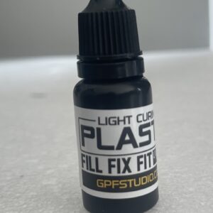 GPF FFFB  น้ำยาประสานรอย Light Curing Plastic (Black)